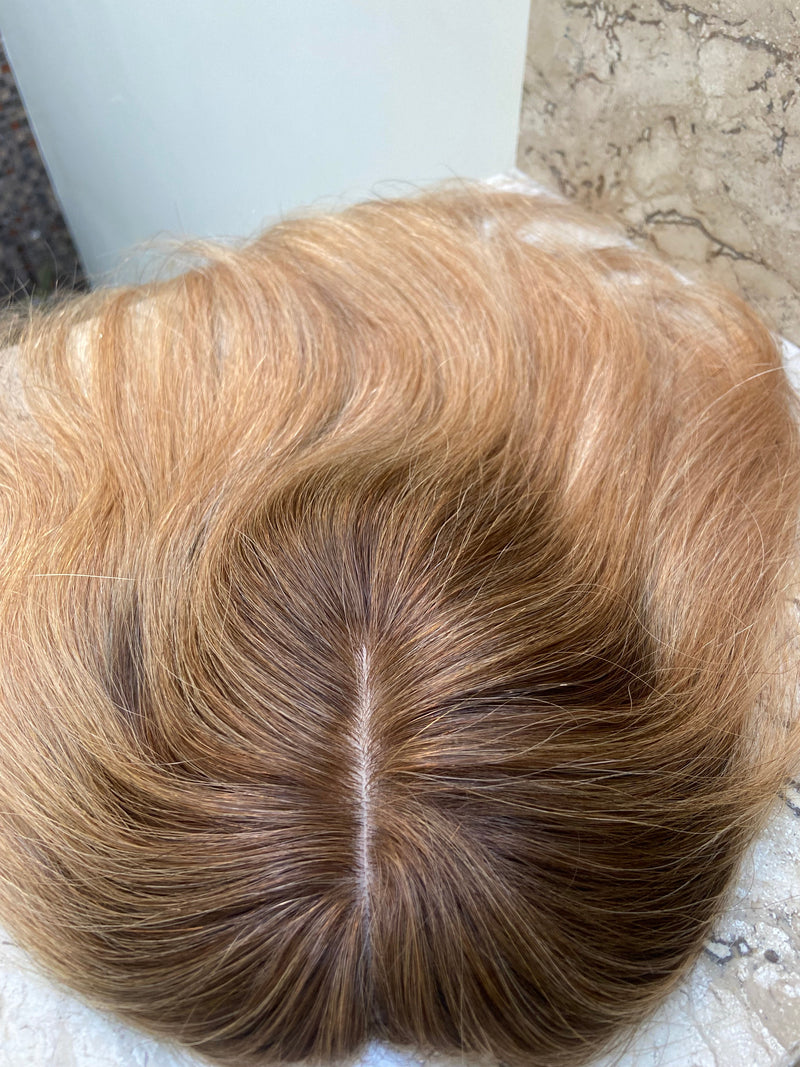 Mittellanges Echthaarteil – 12" (ohne Pony)
