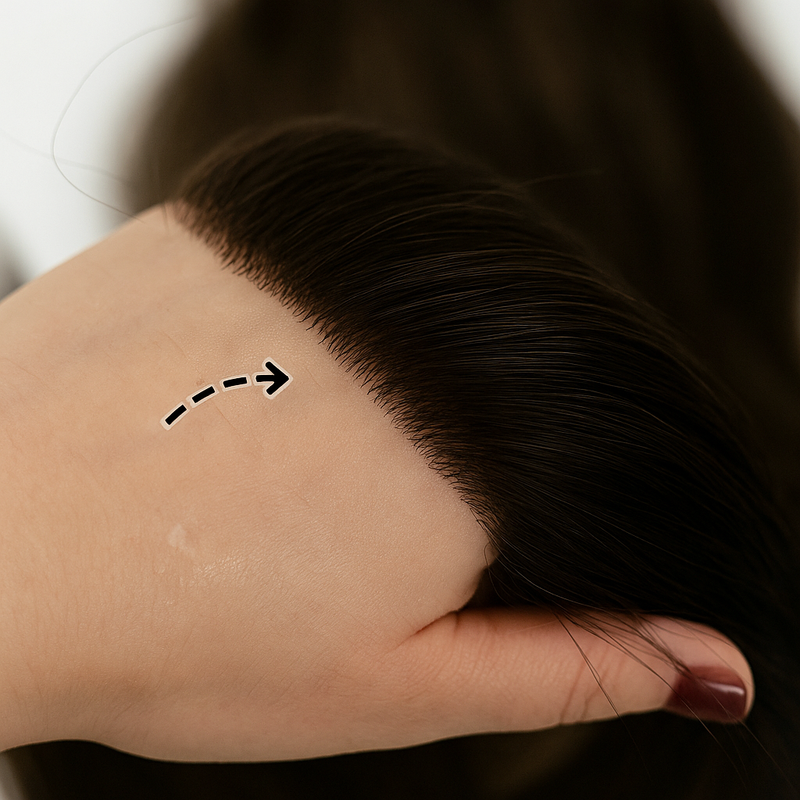 Frontal-Haarteil für Alopezie