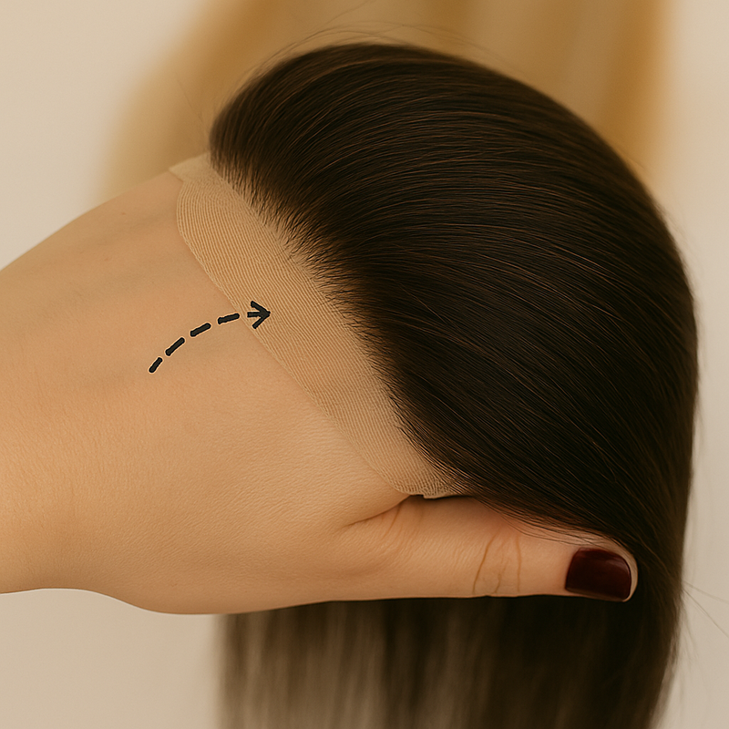 Frontal-Haarteil für Alopezie