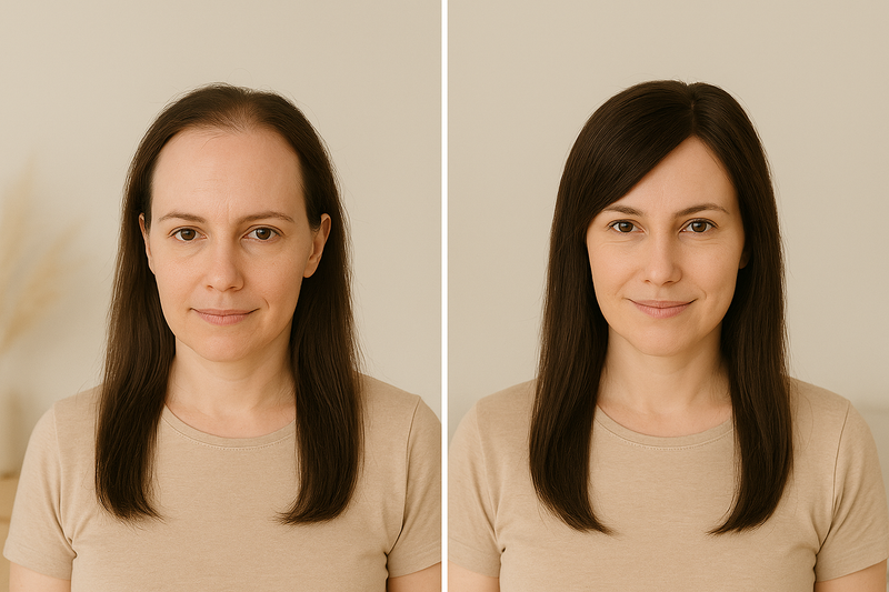 Frontal-Haarteil für Alopezie